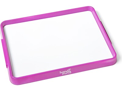 hand2mind Magnetic Activity Tray Dry-Erase Whiteboards, 9.5" x 13", 6/Set (96157)