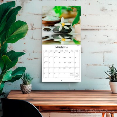 2026 Brush Dance Mindful Living 12" x 12" Monthly Wall Calendar (9798330706549)