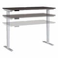 Bush Business Furniture Move 40 Series 60W Electric Height Adjustable Standing Desk, Storm Gray/Cool