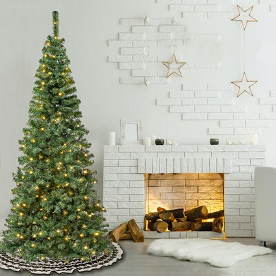 National Tree Company Linden Spruce Artificial Christmas Trees (LIN8-304L-75)