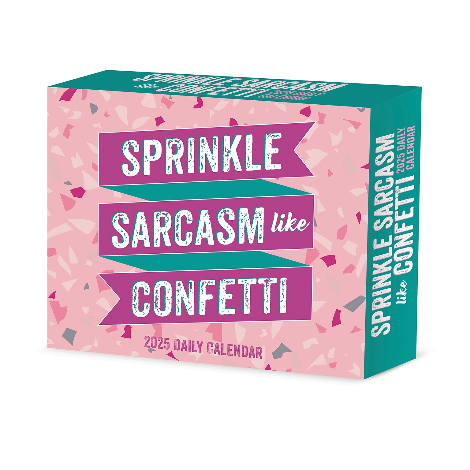 2025 Willow Creek Sprinkle Sarcasm Like Confetti 6.2 x 5.4 Day-to-Day Calendar (41024)