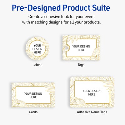 Avery Laser/Inkjet Rectangle Multipurpose Labels, 2" x 3", White, 80/Pack (S00-EVX)