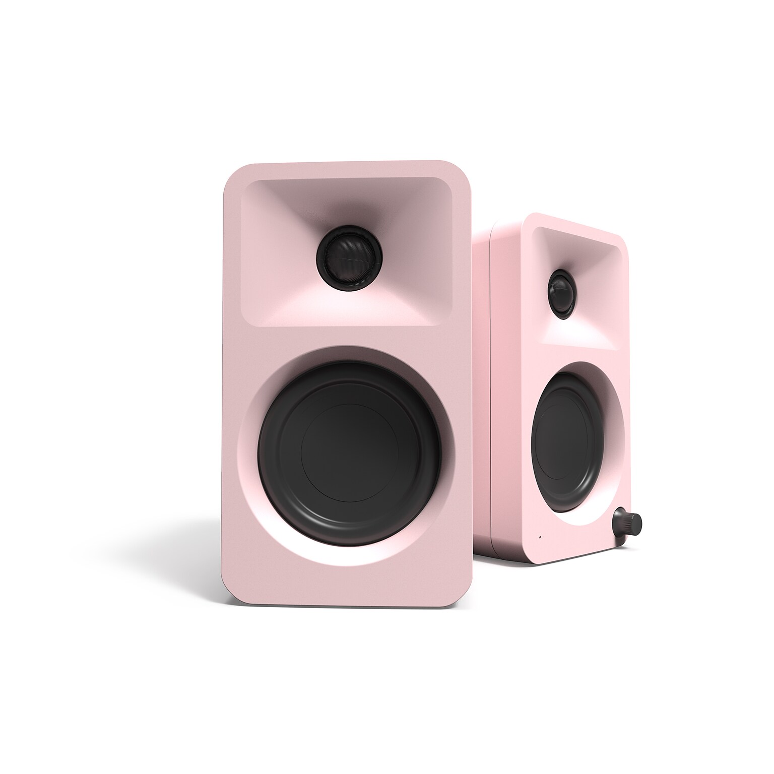 Kanto ORA 100W Bluetooth Reference Desktop Speakers, Pink, Pair (ORAMP)