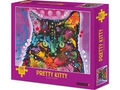 Willow Creek 1000-Piece Pretty Kitty Jigsaw Puzzle (48857)