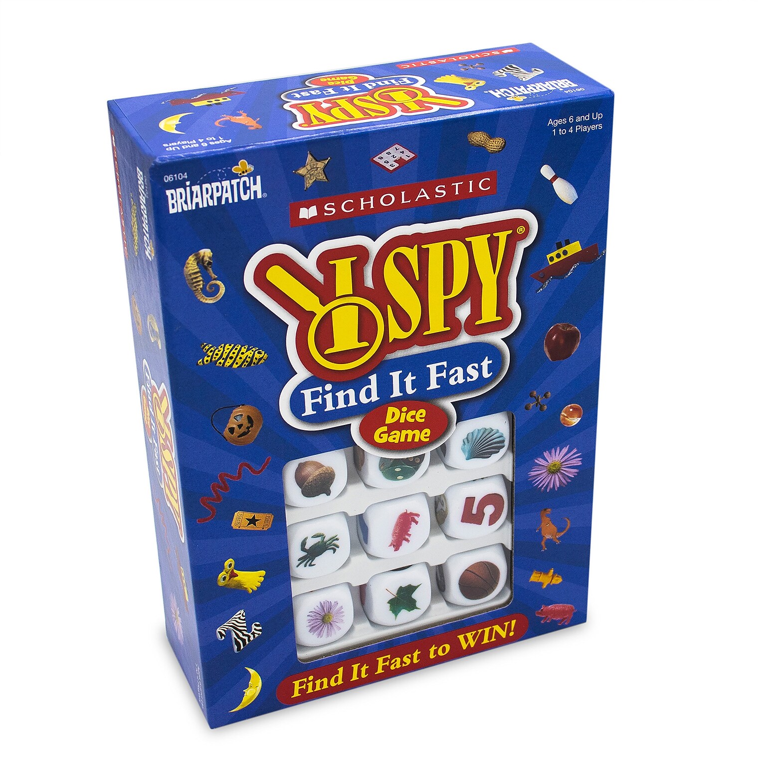 Briarpatch Scholastic I SPY Find It Fast Game (UG-06104)