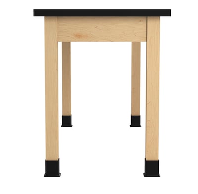 Diversified Woodcrafts Perpetulab Rectangular Science Lab Table, 60" x 24", Light Hardwood (P7606M30N)