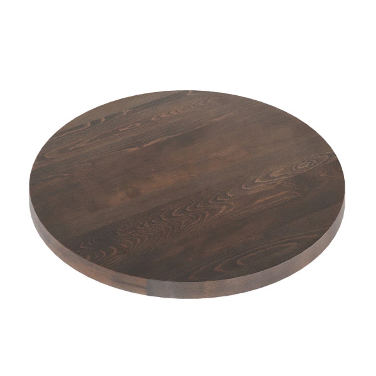 Flash Furniture Bennett 30Dia. 1.5 Thickness Round Table Top, Wooden, Dark Brown (GSF00330RDKBRN)