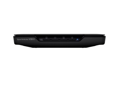 Epson Perfection V39 II Flatbed Portable Photo Scanner, Black (B11B268201)