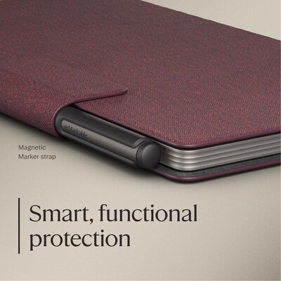 reMarkable Mosaic Weave Book Folio for 7.3 Paper Pro Move Paper Tablet, Burgundy (RM11A-1002NW)