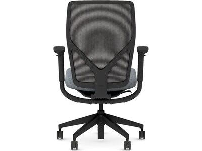 HON Flexion Fabric/Mesh Task Chair, Basalt/Black (HFXT1.F0.STC.A.H.IM.APX25.NL.SB.T)