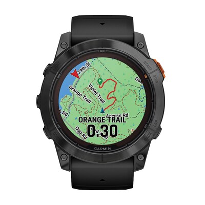 Garmin fenix 7X Pro Smart Watch, 51 mm, Slate Gray & Black (GRM0277800)