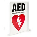 Triangular AED Wall Sign (CPAEDTRISIGN)