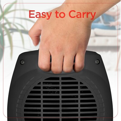 Black & Decker 1500-Watt Portable Ceramic Electric Heater, Black (BHDC500B46)