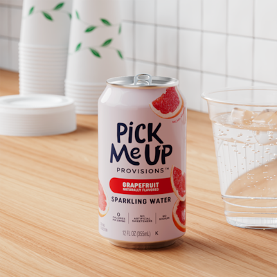 Pick Me Up Provisions™ Grapefruit Sparkling Water, 12 oz., 24 Cans/Carton (PM63522)
