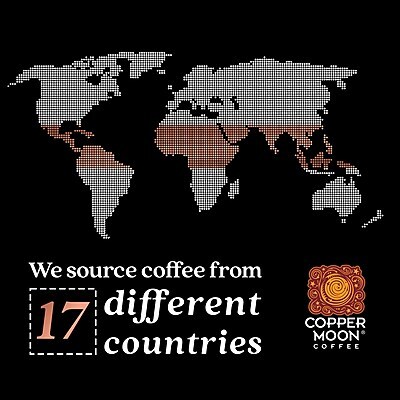 Copper Moon Coffee Hawaiian Hazelnut Beans Coffee, Medium Roast, 32 oz. (260286)