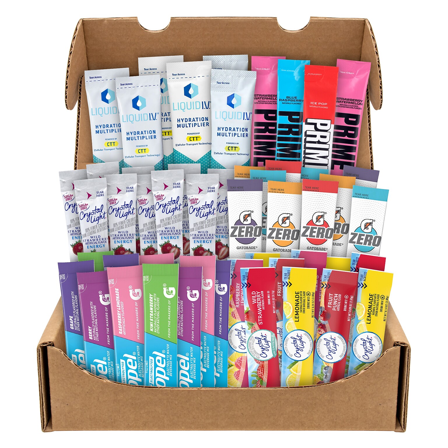 Snack Box Pros Drink Mixes Snack Box, 50/Box (700-00165)