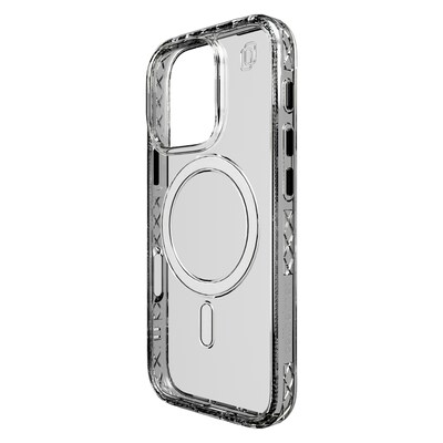cellhelmet Magnitude Series MagSafe Phone Case for iPhone 16 Pro, Shock Absorbing, Crystal Clear (CM-106-CC)