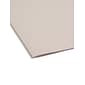 Smead Heavy Duty TUFF Box Bottom Hanging File Folder, 4" Expansion, 1-Tab, Legal Size, Steel Gray, 18/Box (64342)