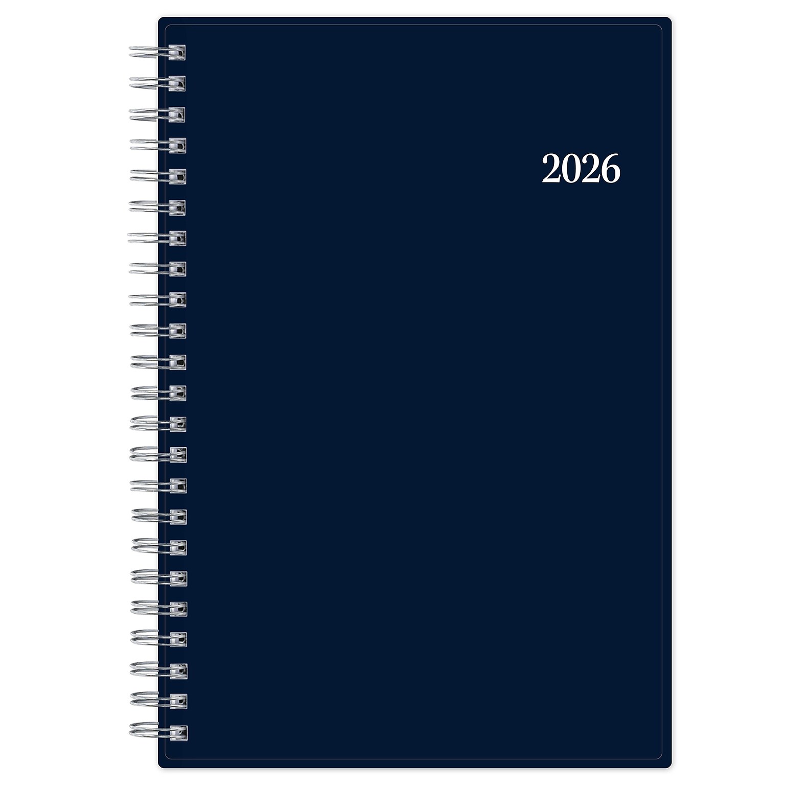 2026 Blue Sky Passages/Solid Navy 5 x 8 Weekly & Monthly Personal Planner (148657-26)