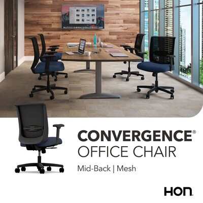 HON Convergence Mesh Low-Back Task Chair, Blue (HONCMY1AAPX13)