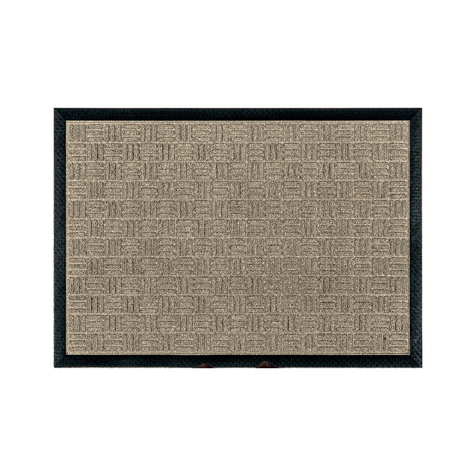 Floortex Doortex Ribmat Indoor / Outdoor Entrance Mat, 48 x 32, Brown (NREMFLLV0104)