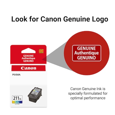 Canon CL-211 XL Tri-Color High Yield Ink Cartridge (2975B001)