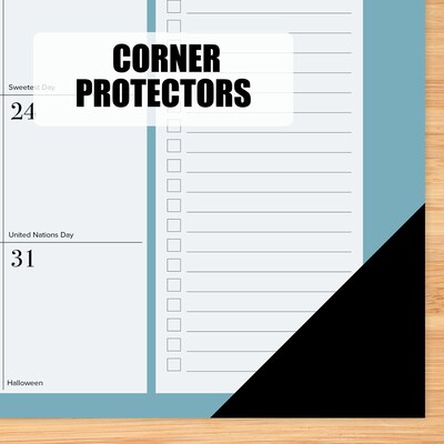 2026-2027 Willow Creek 17" x 12" Academic Monthly Desk Calendar, Urban Chic (64696)