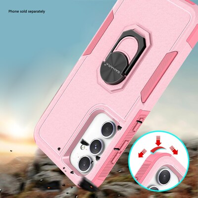 SaharaCase Raider Phone Case for Galaxy S24 FE, Shock Absorbing, Desert Rose (CP00717)