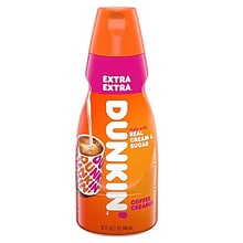 Dunkin Extra Extra Coffee Creamer, 32 Oz, 2PK