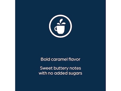 Lavazza Caramel Coffee Flavia Freshpacks, Medium Dark Roast, 76/Carton (48750)