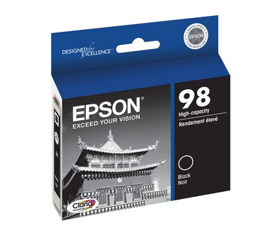 Epson T98 Black High Yield Ink  Cartridge