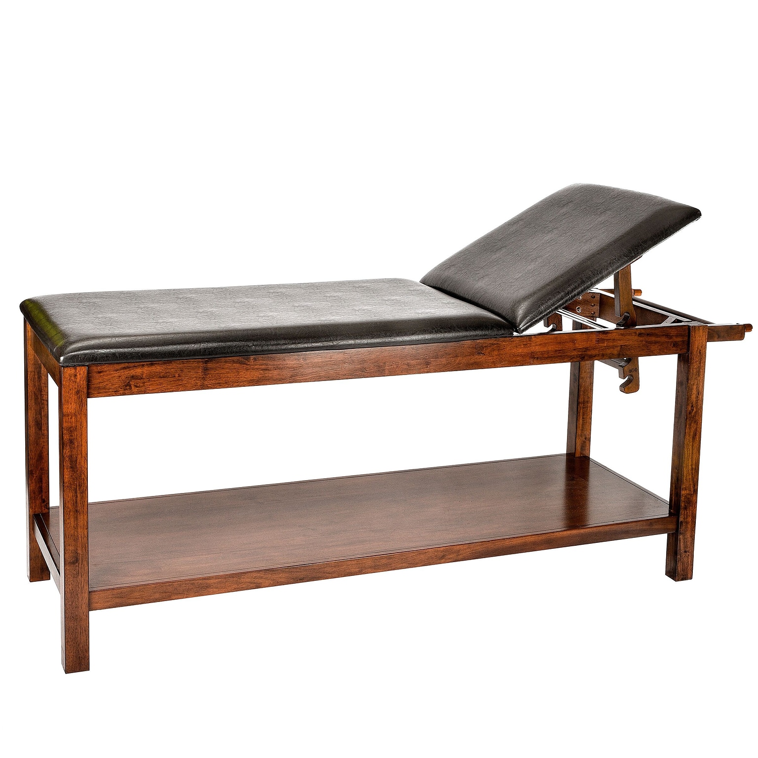 Viva Comfort Adjustable Exam Table, 400 lbs. Capacity, Mahogany (ADI996-03-MA-MK)