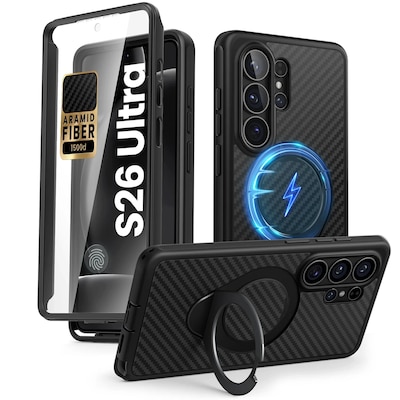 i-Blason Cosmo Phone Case for Galaxy S26 Ultra, Shock Absorbing, Aramid (Galaxy2026-S26Ultra-Cosmo-SP-Aramid)