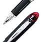 uni Jetstream Ballpoint Pens, Medium Point, 1.0mm, Red Ink, Dozen (33923)