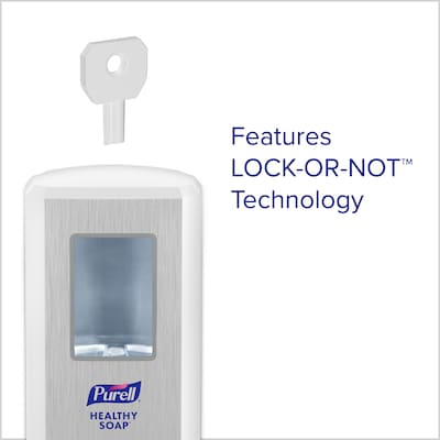 Purell CS4 Wall Mounted Hand Soap Dispenser, White (5130-01)