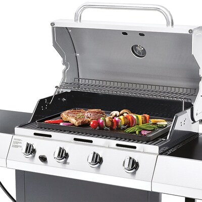 THE ROCK by Starfrit 16.5" x 9.75" Electric Reversible Griddle, Black (024427-002-0000)