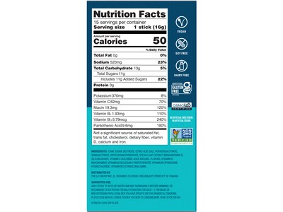 LIQUID I.V. Hydration Multiplier Strawberry Electrolyte Drink Mix, 0.56 oz., 15 Sticks/Pack (LVM-1502)