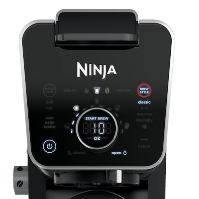 Ninja 12-Cups Single Serve & Automatic Drip Coffee Maker, Black (CFP301)