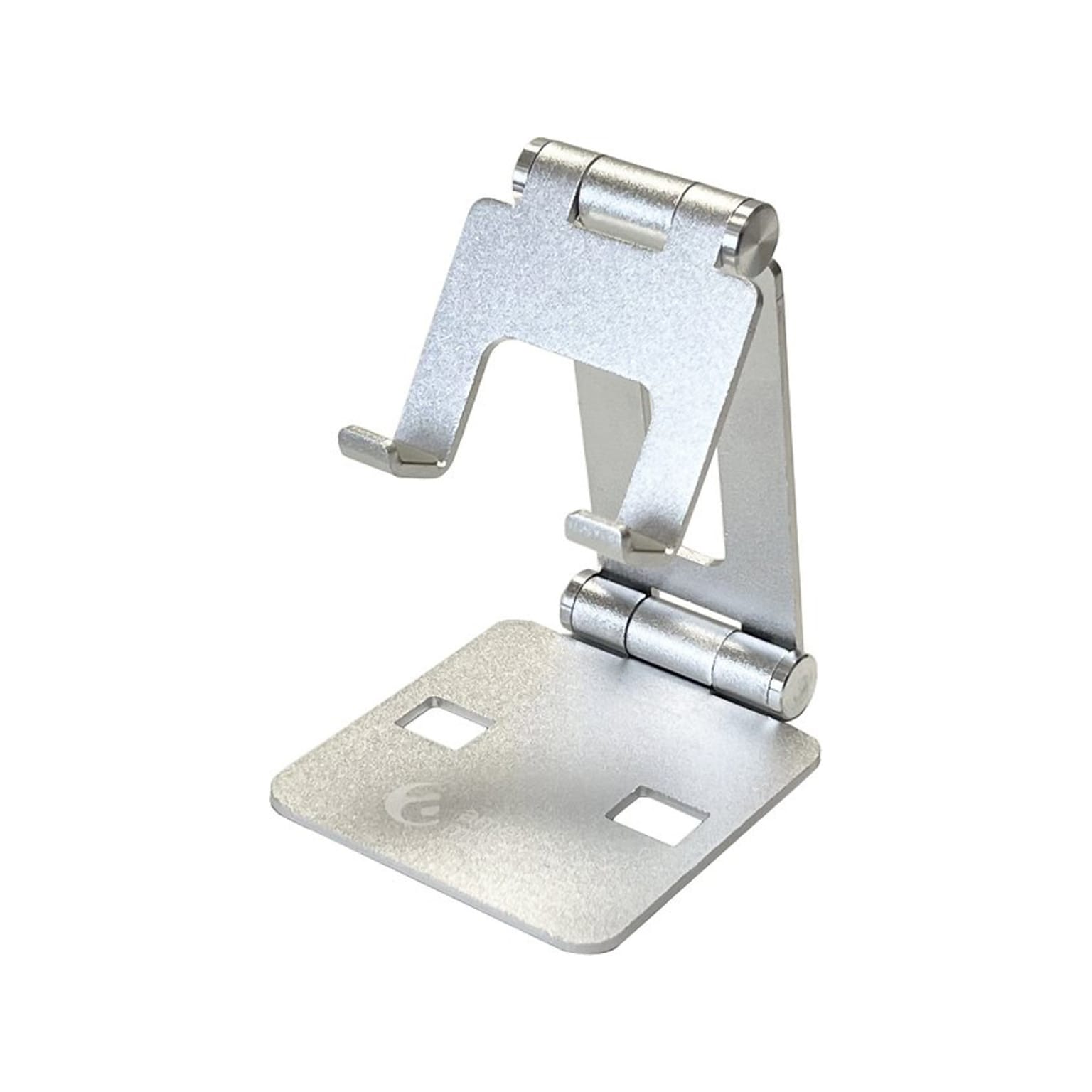 Amer Mounts Adjustable Double-Axis Mobile/Tablet Stand, Silver (EZPAD20-01)
