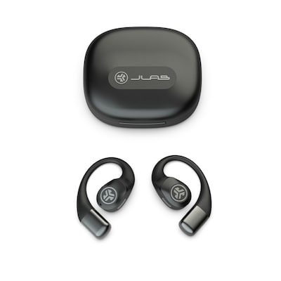 JLab Epic Open Sport Wireless Bluetooth Air Conduction Earbuds, Black (EPOPSPRTRBLK82)