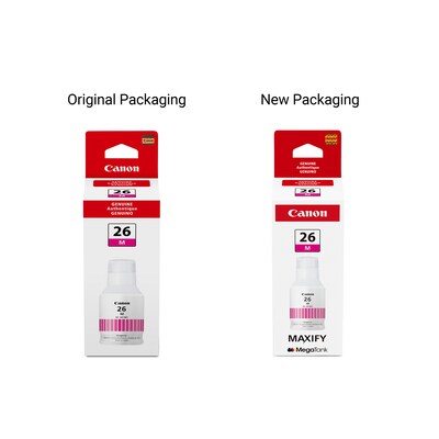Canon GI-26 Magenta High Yield Ink Cartridge Refill (4422C001)