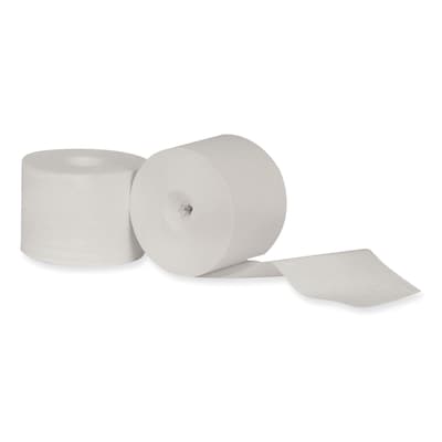 Tork Coreless Toilet Paper, 2-Ply, White, 750 Sheets/Roll, 36 Rolls/Carton (472884)