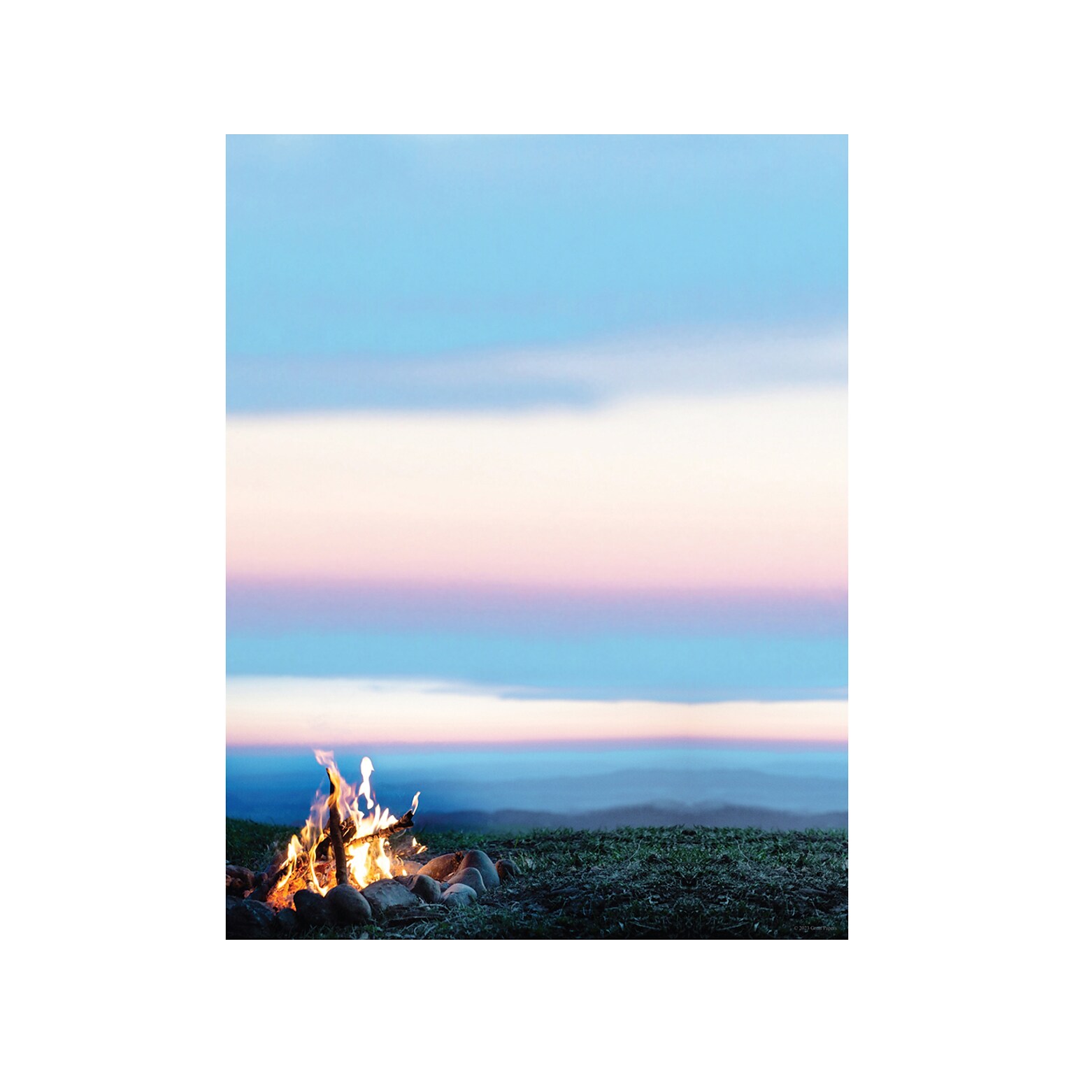 Great Papers Bonfire With A View Letterhead, Multicolor, 50/Pack (2023030)