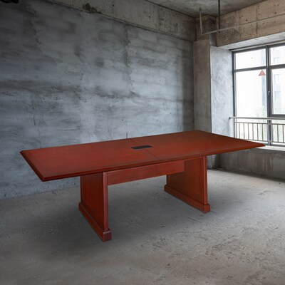 Regency Prestige 96L Rectangular Conference Table, Mahogany (TVCTRC9648MH)