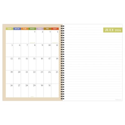 2026-2027 TF Publishing Apples 9 x 11 Teacher & Home School Planner (AY27-9500)