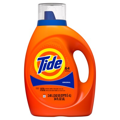 Tide HE Liquid Laundry Detergent, 64 Loads, 84 oz. (13882/40218)