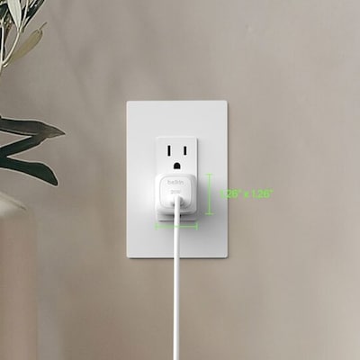Belkin BoostCharge 20W USB-C PD GaN Wall Charger, White (WCA009DQWH)