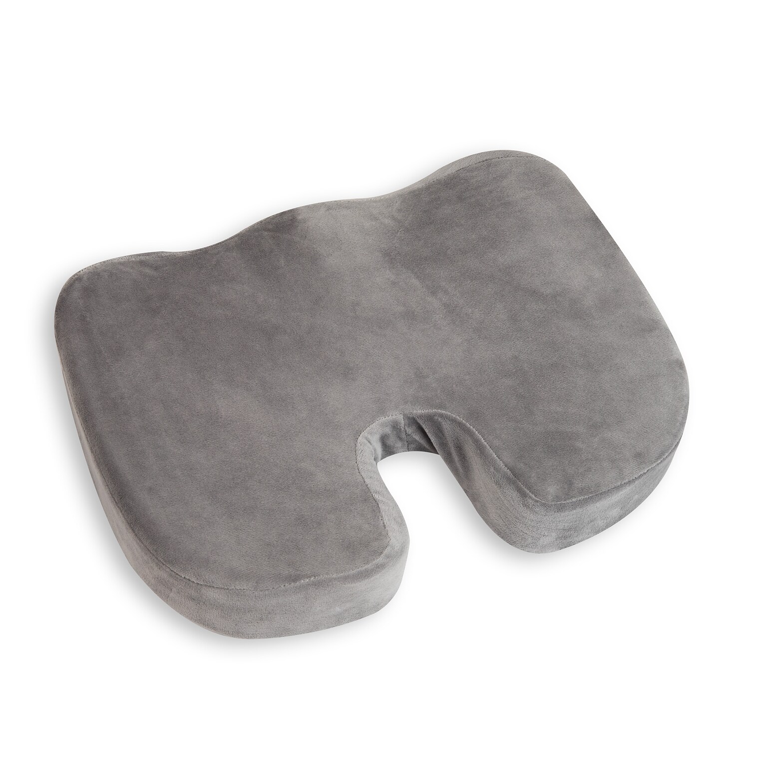 Mind Reader Memory Foam Office Chair Ergonomic Orthopedic Cushion, Gray (SEACUSH-GRY)