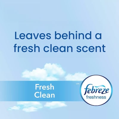 Glad ForceFlex Tall Kitchen Drawstring Trash Bags, 13 Gallon, Fresh Clean scent with Febreze Freshness, 80/Box(78534)