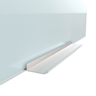 U Brands Glass Dry-Erase Whiteboard, 96" x 47", White (UBR4148U0001)